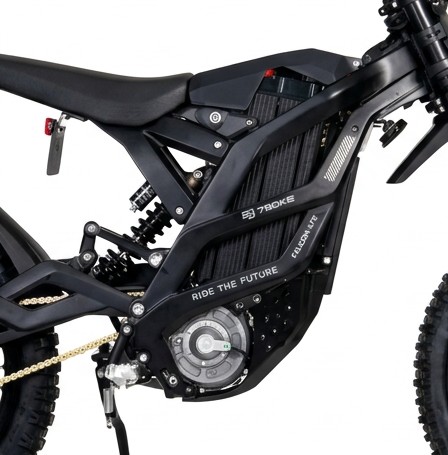 Quadro e motor da Falcon Lite